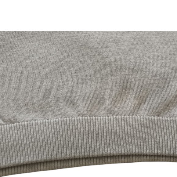 H&M Solid Grey Crop Long Sleeve Top - Picture 3 of 5